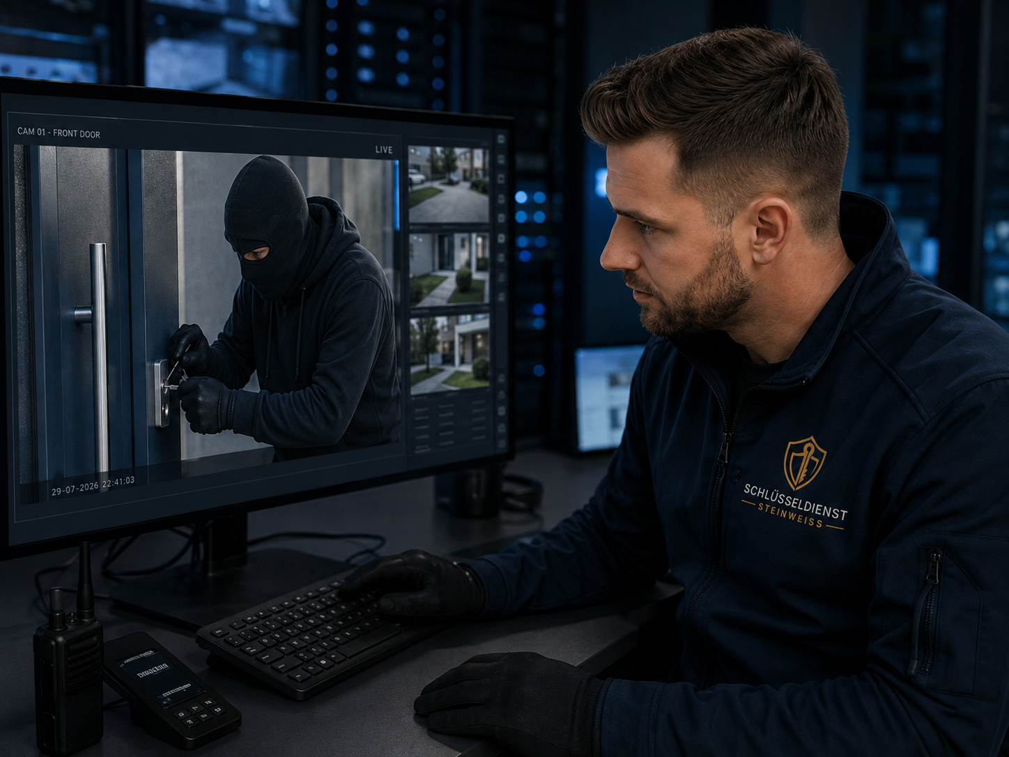 Einbruchschutz für Türen und Fenster